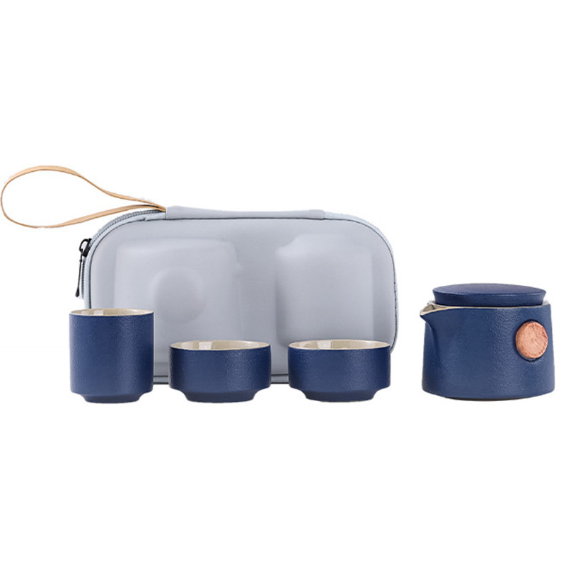Enhance Your Tea Time with Our Portable Black Pottery Kung Fu Set Education Oriented