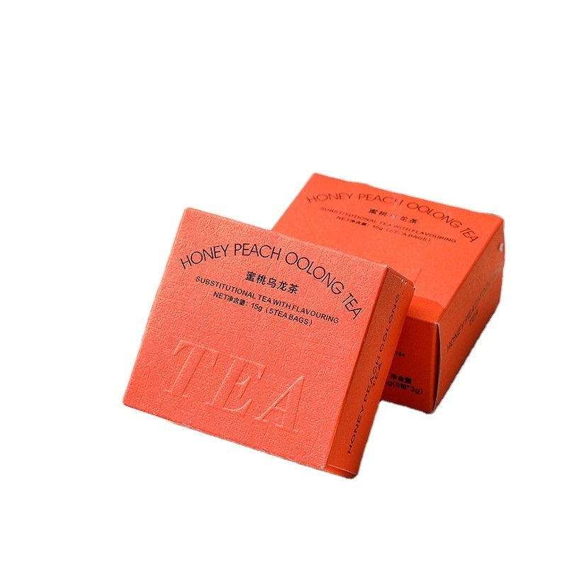 Alumni Relations Tea Gift Peach Oolong Tea in Hot Stamping Packaging March 8th Activity