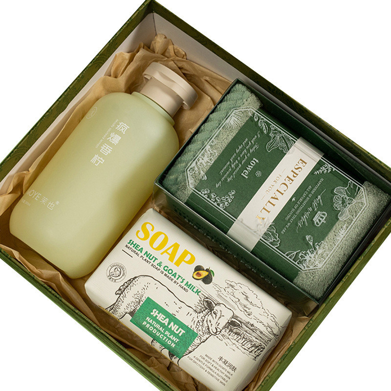 Customized Logo Forest Retro Texture Gift Box Ideal Goddess Day Souvenir for Hotels