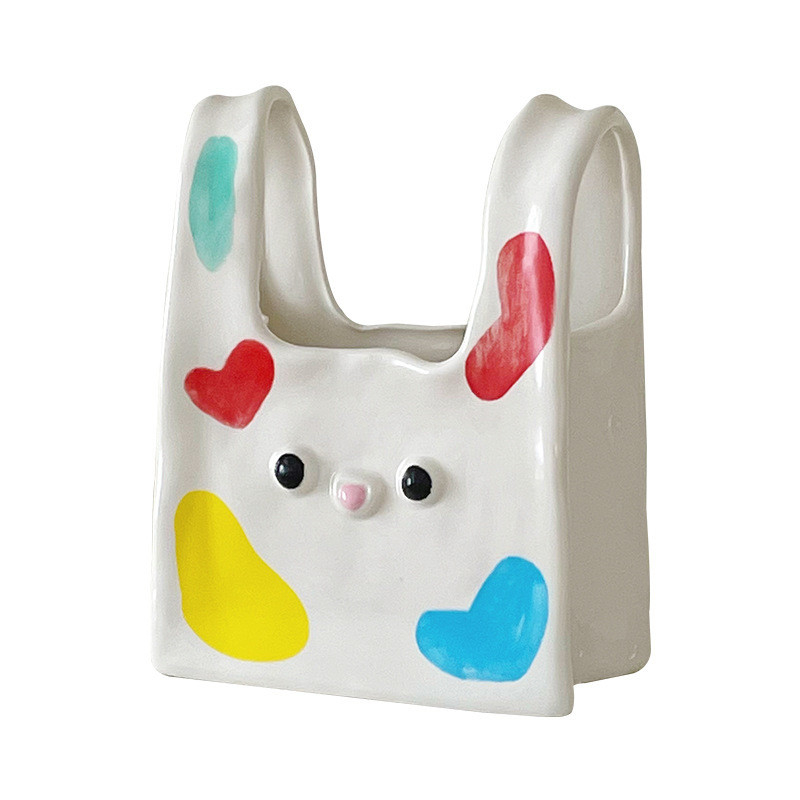 Silk Screen Printed Ceramic Vase The Perfect Entrance Decoration for Hotel and Resort