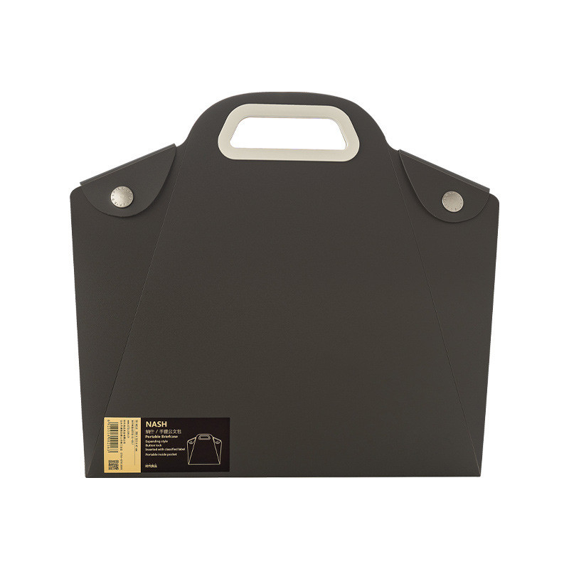 Minimalist Style and Functionality Snap-On A4 File Folder for Portable File Storage Box